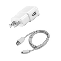 4XEM Cargador de Pared 4XSAMKIT, 1x USB 2.0, Blanco 