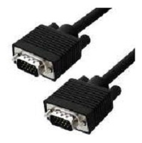 4XEM Cable VGA Macho - VGA Macho, 30.4 Metros, Negro/Plata 