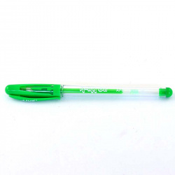 A-ink Bolígrafo de Gel APG-VE, Punto Mediano 1mm, Verde, 12 Piezas  