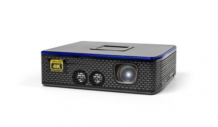 Proyector Portátil AAXA Technologies 4K1 LED, 2160p (3840x2160), 1500 Lúmenes, con Bocinas, Gris 
