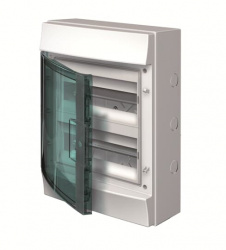 ABB Tableros de Subdistribución y Alumbrado 1SL1204A00, 24 Módulos, 125A, Gris 