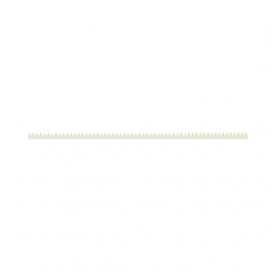 Barra Colectora Tipo Peine 2CDL220001R1658, 58 Polos, 80A, 690V, Blanco 