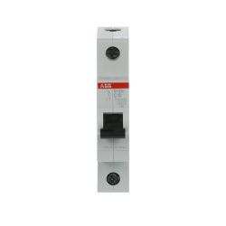 ABB Interruptor Miniatura de 1 Polo SH201-C10, 230V, 10A, Entrada 12 - 253V 