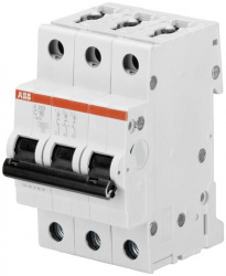 ABB Interruptor Automático 3 Polos 2CDS253001R0024, 400V, 2A 