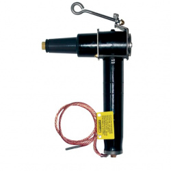 ABB Boquilla Estacionaria Pararrayos, 35Kv, 200A, Negro 