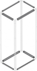 ABB Soporte Travesaño para Rack, 30cm, Gris, 4 Piezas 