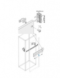 ABB Accesorio para Cuadros de Distribución Eléctrica PDRS0600, Acero 