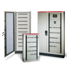 ABB Gabinete para Pared ArTu, Estructura L Modular, 200 x 60cm, Gris - No incluye Puerta 