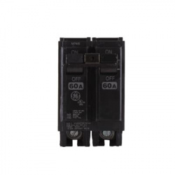 ABB Interruptor 2 Polos Polos THQL2160, 240V, 60A, Entrada 240V 