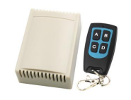 AccessPRO Receptor con Control Remoto de 4 Canales, RF Inalámbrico, hasta 50 Metros 