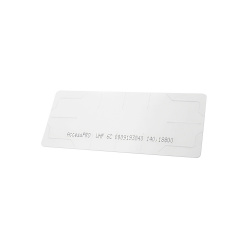 AccessPRO Tag Adherible RFID ACCESSTAG, 11 x 4.5cm, Blanco 