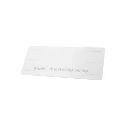 AccessPRO Tag Adherible RFID ACCESSTAG, 11 x 4.5cm, Blanco 