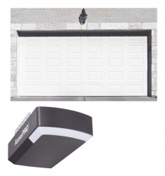 AccessPRO Motor para Puerta Garage 108SC, 3 Metros, hasta 100Kg ― incluye Puerta Garage, Riel, Controles, Cadena y Accesorios 