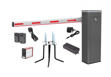 AccessPRO Barrera Vehicular Izquierda, hasta 3 Metros - Incluye Brazo 