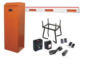 AccessPRO Barrera Vehicular Derecha, hasta 3 Metros - Incluye Brazo 