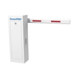 AccessPRO Kit Barrera Vehicular KT-XBF-4MR, Derecha, hasta 4 Metros - incluye Brazo 