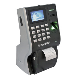 AccessPRO Control de Acceso y Asistencia Biométrico LP4, Impresora Integrada, 3000 Usuarios, USB ― No Incluye Fuente de Alimentación ni Batería 