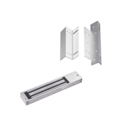 AccessPRO Cerradura Electromagnética MAG600NLED, 18cm x 3.88cm, hasta 280Kg - Incluye Montajes L/Z 