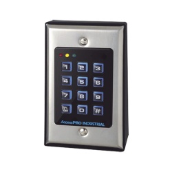 AccessPRO Lector de Tarjeta de Proximidad con Teclado PRO-KEYPAD-SV2, Wiegand, 1100 Usuarios 