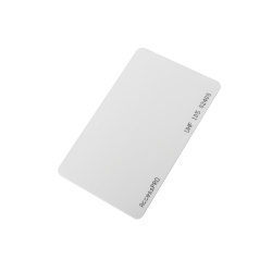 AccessPRO Tarjeta de Proximidad RFID, 86 mm x 54 mm, Blanco 
