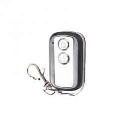AccessPRO Control Remoto de 2 Botones, RF Inalámbrico, Plata, para PROR400 