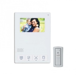 AccessPRO Kit de Videoportero TVPRO-400W, Monitor 4.3