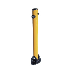 AccessPRO Bolardo Retráctil con LLave XB-PARK-1L, 90 x 6cm, Amarillo 