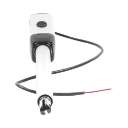 AccessPRO Pistón para Puerta Abatible, hasta 3 Metros, máx. 300Kg, Plata/Negro 