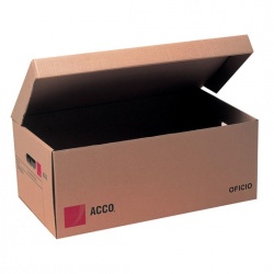 Acco Caja de Cartón para Archivo Muerto, Tamaño Oficio, 63x36x26cm 