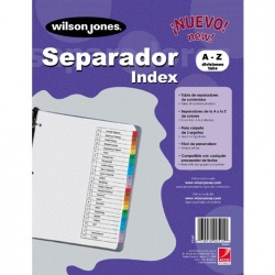 Acco Wilson Jones Separador P1367, A-Z, Morado 