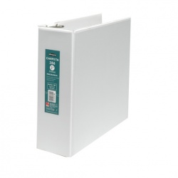 Acco Carpeta con 3 Arillos D, 3'', hasta 780 Hojas de Tamaño Carta, Blanco, 12 Piezas 