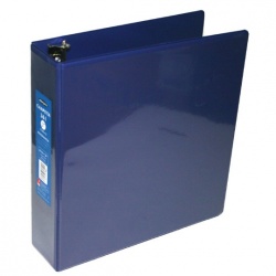 Acco Carpeta Panorama con Arillo Redondo y 3 Ventanas, 2'', 420 Hojas, Azul 