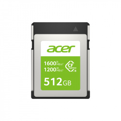 Memoria Flash Acer CFE100, 512GB CFexpress NAND 