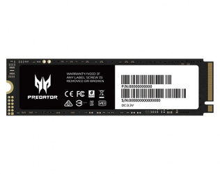 SSD Acer GM7 NVMe, 1TB, M.2, 6300 MB/s Escritura, 7200 MB/s Lectura, PCI Express 4.0 ― No incluye la caja original. 