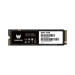 SSD Acer GM7 NVMe, 4TB, M.2, 6500 MB/s Escritura, 7400 MB/s Lectura, PCI Express 4.0 