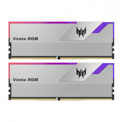 Kit Memoria RAM Acer Vesta RGB DDR4, 3200MHz, 32GB - 2 x 16GB, CL16, XMP, Gris 