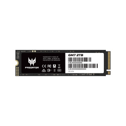 SSD Acer Predator GM7 NVMe, 2 TB, M.2, 6300 MB/s Escritura, 7200 MB/s Lectura, PCI Express 4.0 