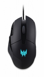 Mouse Gamer Ergonómico Acer Predator Cestus 315, Alámbrico, Óptico, Izquierdo, 6.500DPI, USB-A, Negro 