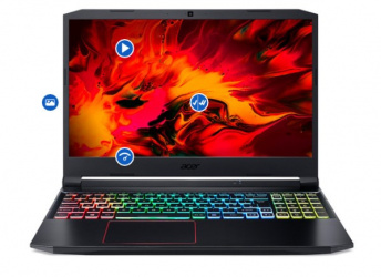 Laptop Gamer Acer Nitro 5 AN515-55-5989 15.6” Full HD, Intel Core i5-9300H  2.40GHz, 8GB, 512GB SSD, NVIDIA GeForce GTX 1650, Windows 10 Home 64-bit, Español, Negro 