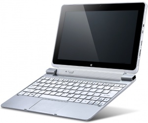 Acer 2 en 1 ICONIA W510-1621 10.1'', 64GB, 1366 x 768 Pixeles, WLAN, Bluetooth 4.0, Plata 