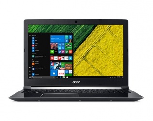 Laptop Gamer Acer Aspire A715-71G-70P3 15.6'', Intel Core i7-7700HQ 2.80GHz, 16GB, 1TB + 128GB SSD, NVIDIA GeForce GTX 1050 Ti, Windows 10 Home 64-bit, Negro 