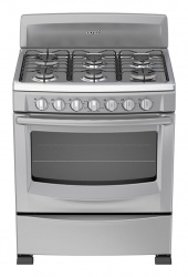 Acros Estufa AF5333D, 6 Quemadores, Gris 