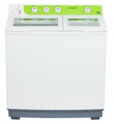 Acros Lavadora ALD1425YB, 14kg, 5 Programas de Lavado, Verde/Blanco 