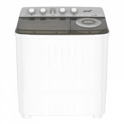 Acros Lavadora ALD1645JE, 16Kg, 5 Programas de Lavado, Blanco/Gris 