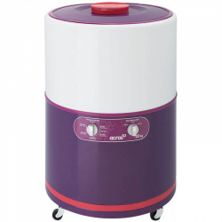 Acros Lavadora Redonda ALF-2253EM, 22KG, 5 Programas de Lavado, Morado 