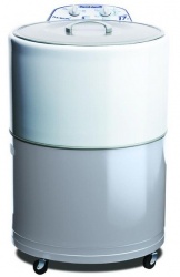 Acros Lavadora de Una Tina Redonda LAD1735WG, 17kg, 6 Programas de Lavado, Gris/Blanco 