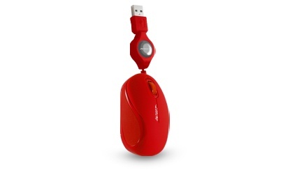 Mouse Acteck Óptico MR-300, Alámbrico, USB, 1000DPI, Rojo 