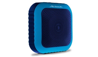 Acteck Bocina Portátil SB-200, Bluetooth, Inalámbrico, USB 2.0, Azul 