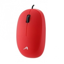 Mouse Acteck Óptico AC-916516, Alámbrico, USB, 1200 DPI, Rojo 