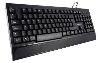 Teclado Acteck AC-916608, Alámbrico, USB, Negro (Español) 
